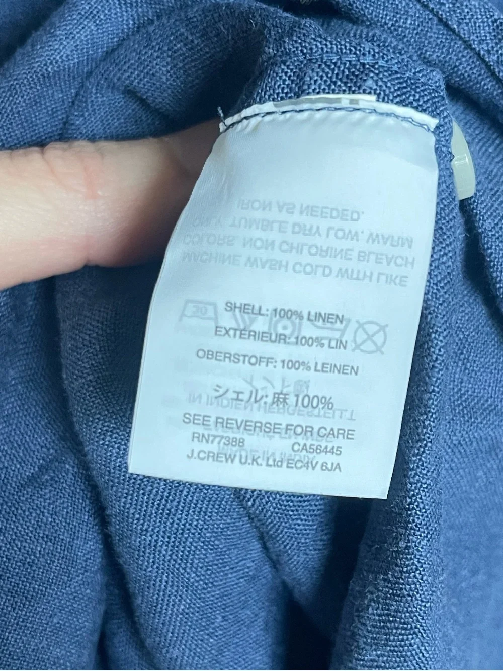 J. Crew crew irish